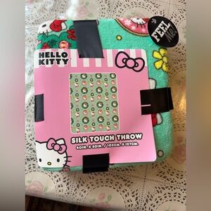 Hello Kitty Gingerbread Plush and Blanket
